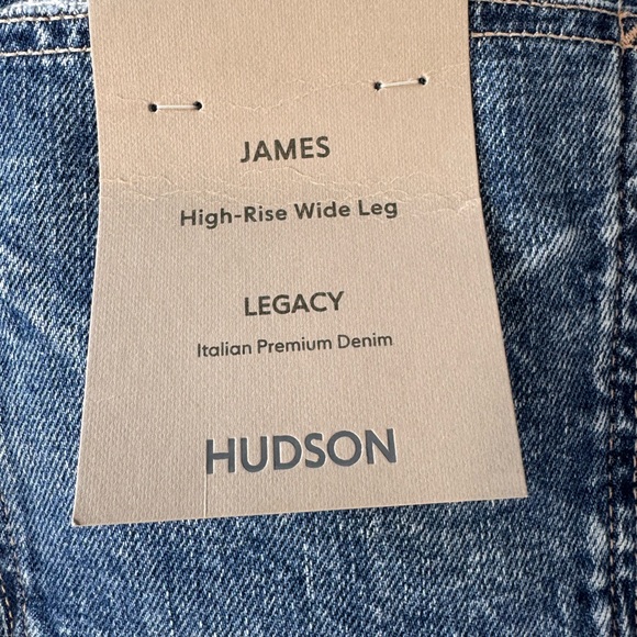 Hudson James High Rose Dart Wide Leg - Picture 6 of 7